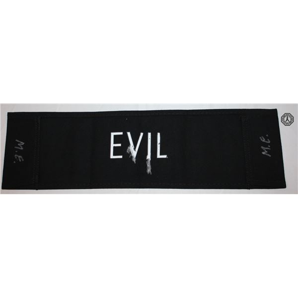 Evil M. Emerson's Signed On-Set Leland Chairback! (Rare)