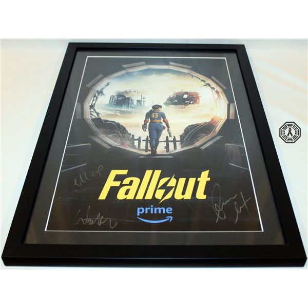 Fallout S1 Art Signed by Goggins, Purnell, Moten! (Rare)