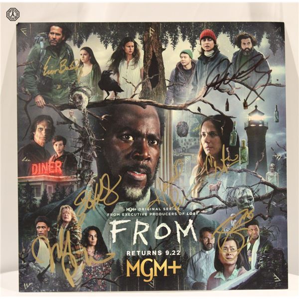 FROM SDCC 2024 Promo Poster Signed by Cast and EPs!