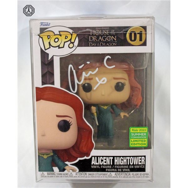 House of the Dragon Alicent Pop Signed by Olivia Cooke! (Rare)