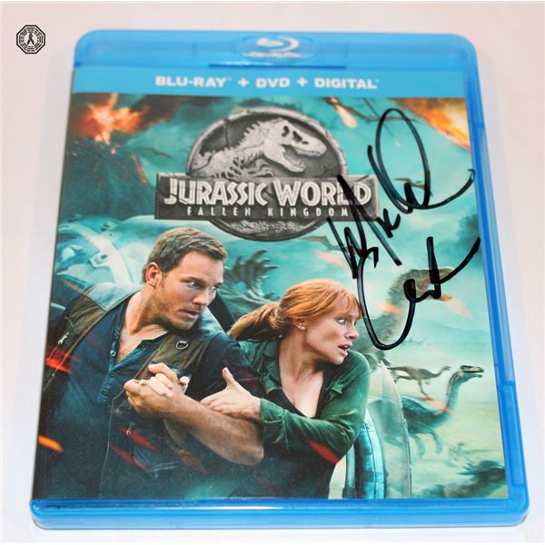 Jurassic World Fallen Kingdom Blu-ray Signed by Michael Giacchino