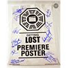 Image 1 : LOST Getting LOST Documentary Premiere Poster Signed by 9!