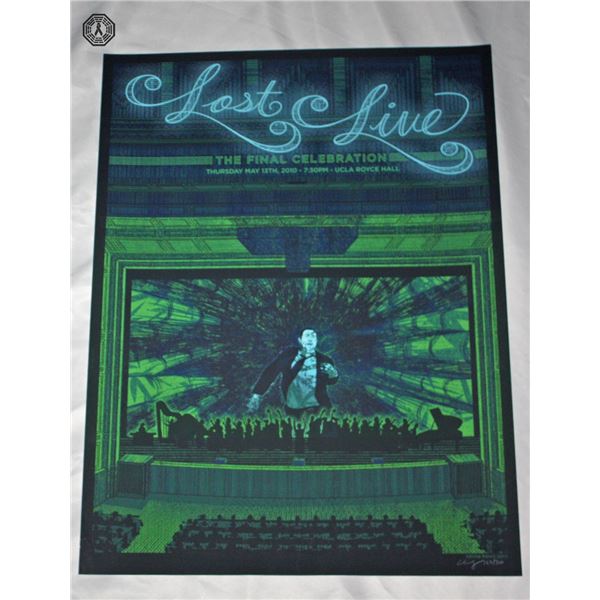 LOST Poster: LOST Live/Jack (Limited Edition; Rare)