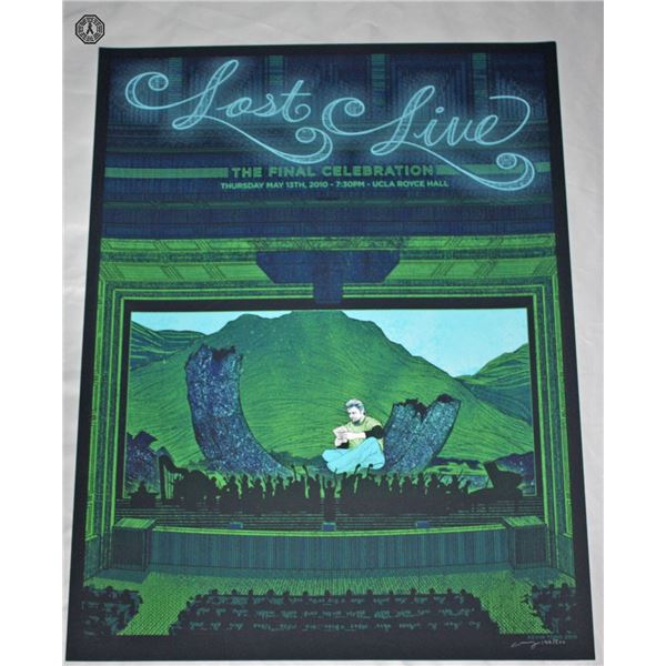 LOST Poster: LOST Live/Sawyer (Limited Edition; Rare)