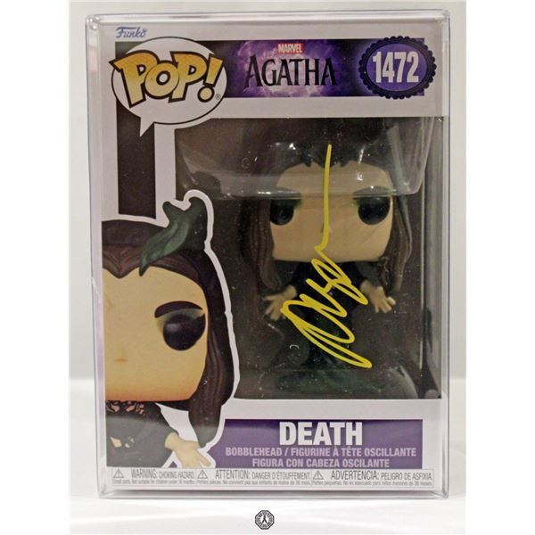 Marvel Agatha All Along Death Pop Signed by Aubrey Plaza! (VERY Rare!)