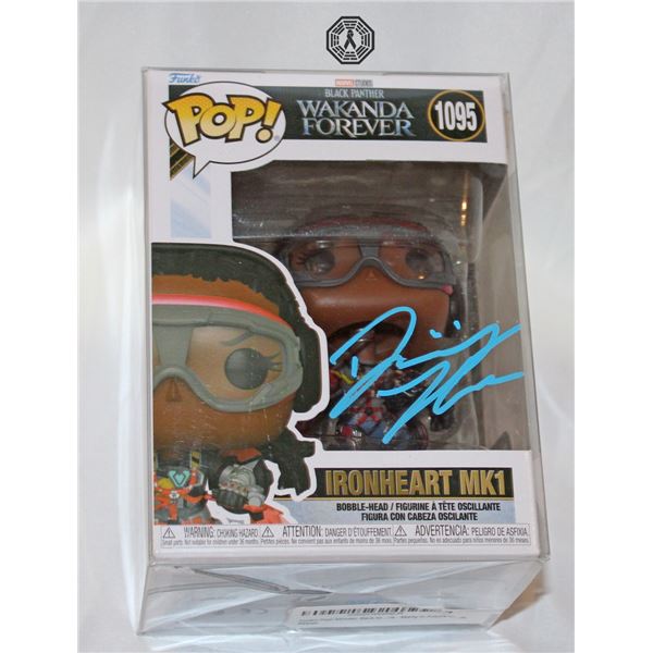Marvel Black Panther Wakanda Forever Ironheart Pop Signed by Dominique Thorne!
