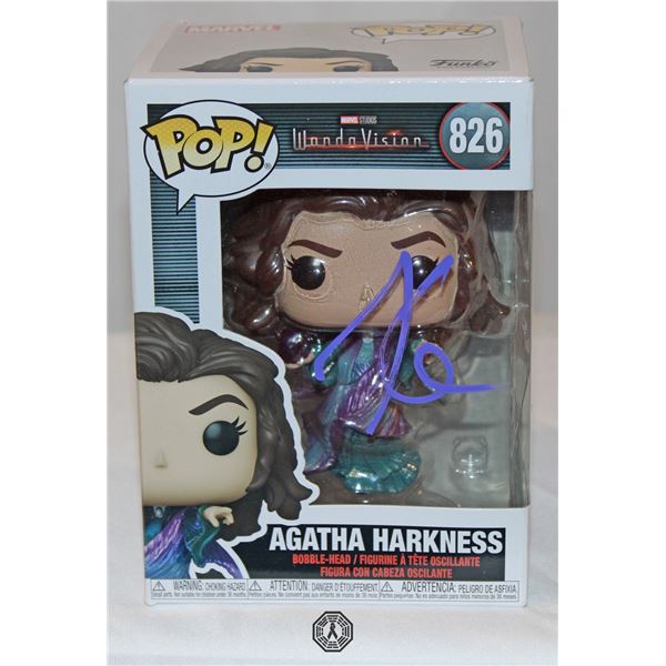 Marvel WandaVision Agatha Pop Signed by Kathryn Hahn!