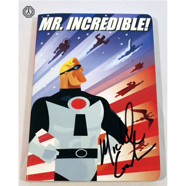 Pixar The Incredibles Journal Signed by M Giacchino! (Rare)