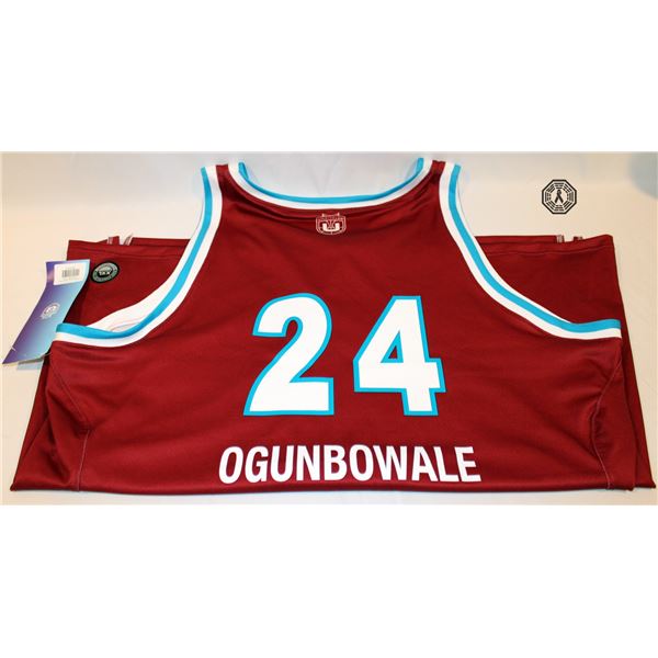 Sports: Unrivaled Arike O. Vinyl BC Authentic Jersey (Rare)
