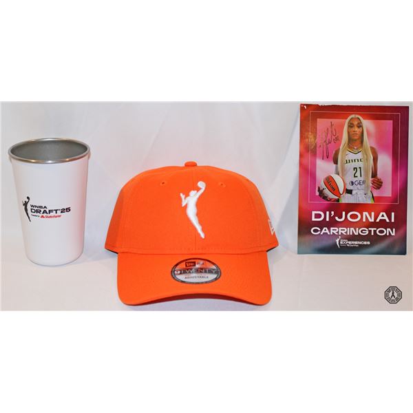 Sports: WNBA 2025 Draft Package (Incl. DiJonai Signed Photo!)