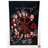 Image 1 : The 100 Conageddon 2024 Poster Signed by 14 Cast! (Very Rare)