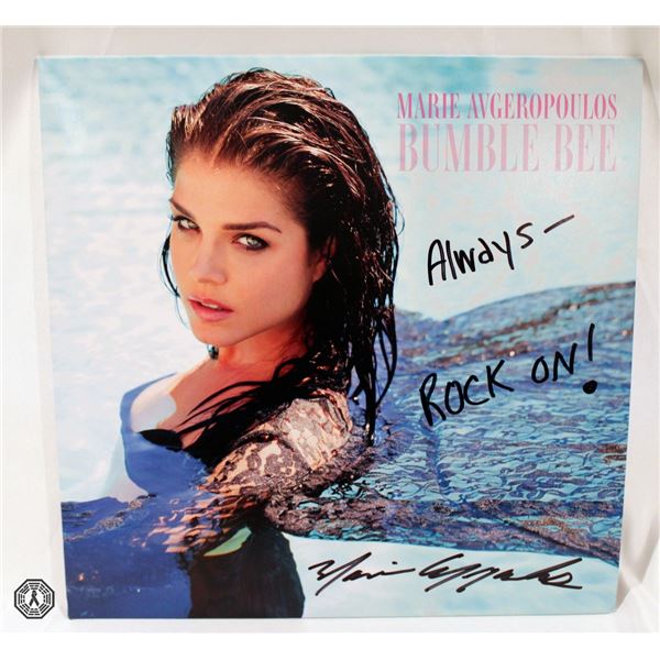 The 100 Marie Avgeropoulos Vinyl Debut LP, Signed by Marie! (Rare)