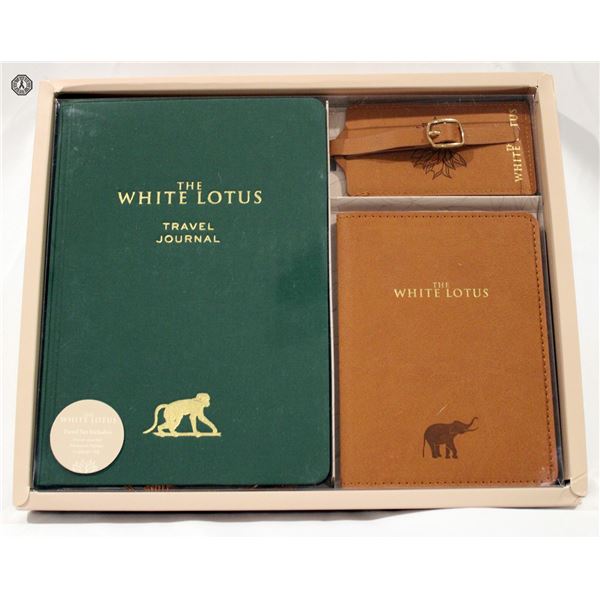 White Lotus, The - S3 Travel Set (incl. Jason Isaacs-signed Journal)!