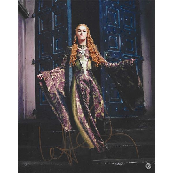 Game of Thrones Cersei Photo Signed by Lena Headey
