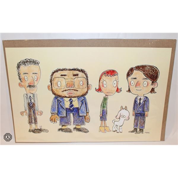 Severance Art and Sticker Set