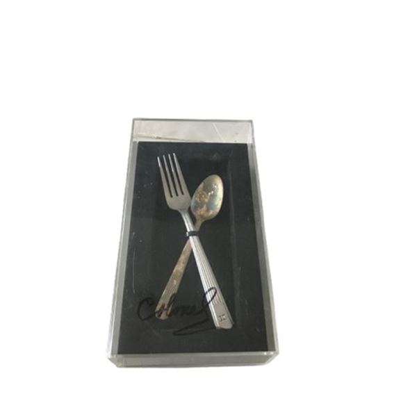 Elivs Presley's used Dinner Cutlery