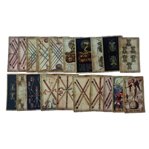 Last Witchunter Tarot Cards Movie Props