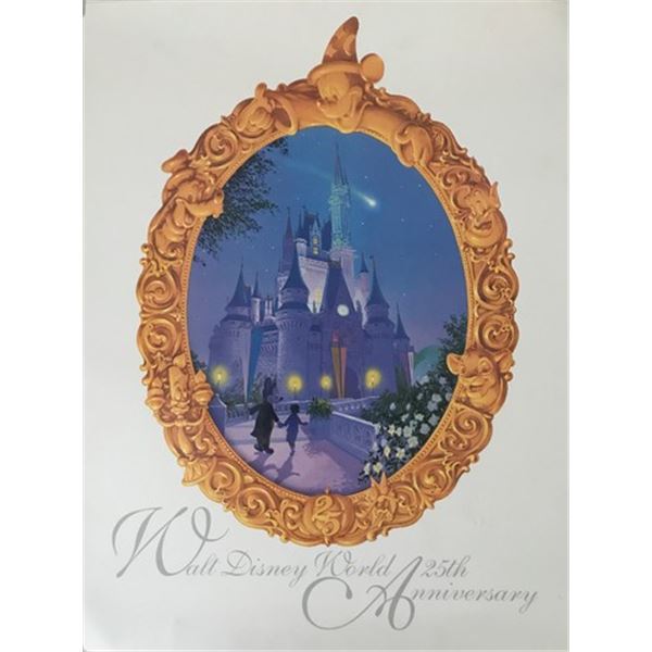 Walt Disney World 25th Anniversary Poster