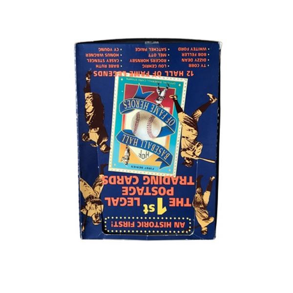 1992 Baseball Card Stamps 1st Series Hall Of Fame Legends Box