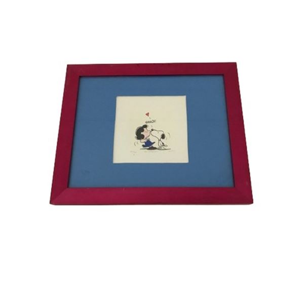 The Peanuts: Lucy and Snoopy - The Kiss LE Etching
