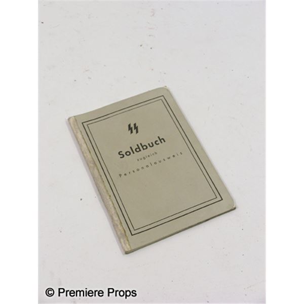 Inglourious Basterds Nazi Soldbuch Movie Props