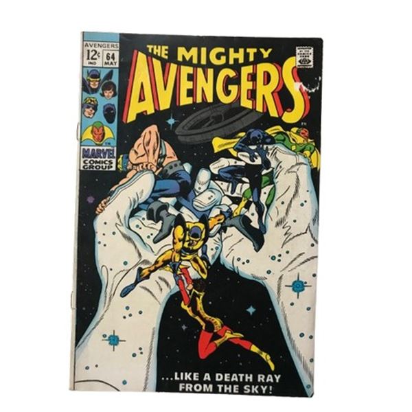 1969 The Mighty Avengers #64 Vintage Comic Book