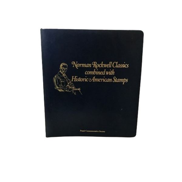 Norman Rockwell Historic American Stamps Book