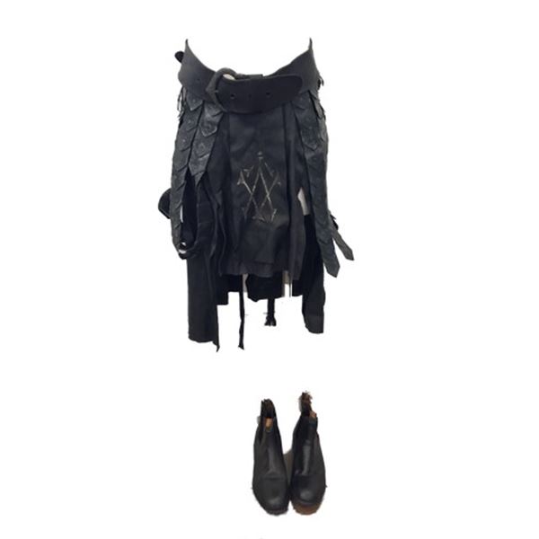 Underworld: Rise of the Lycans Death Dealer Skirt/Belt/Boots Movie Props