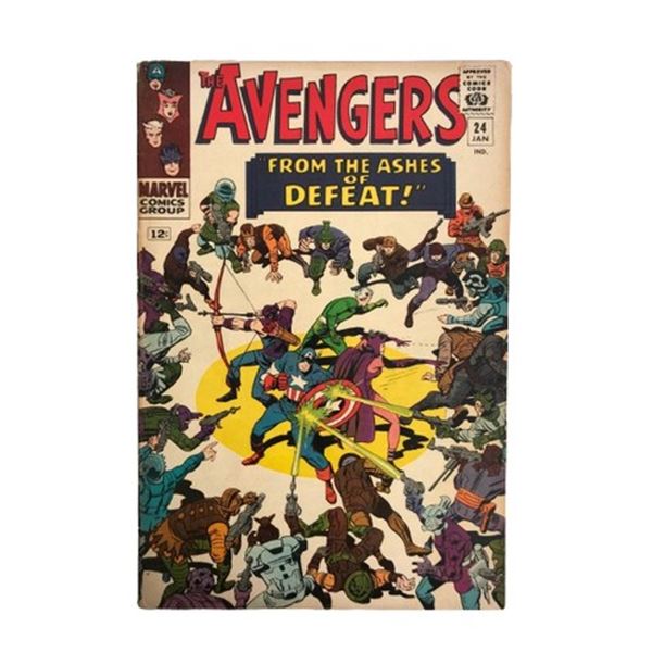 1966 Avengers # 24 comic