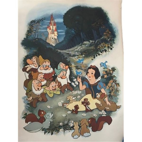 1970s Vintage Snow White Poster