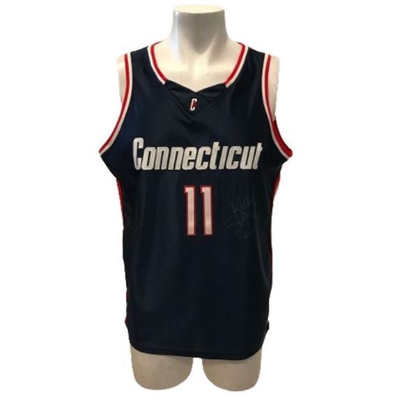 Kelly Schumacker signed University of Connecticut Jersey