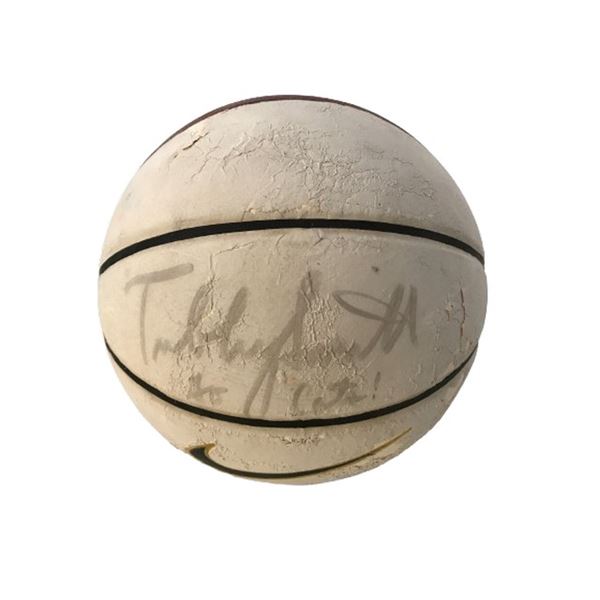 Tubby Smith signed basketball