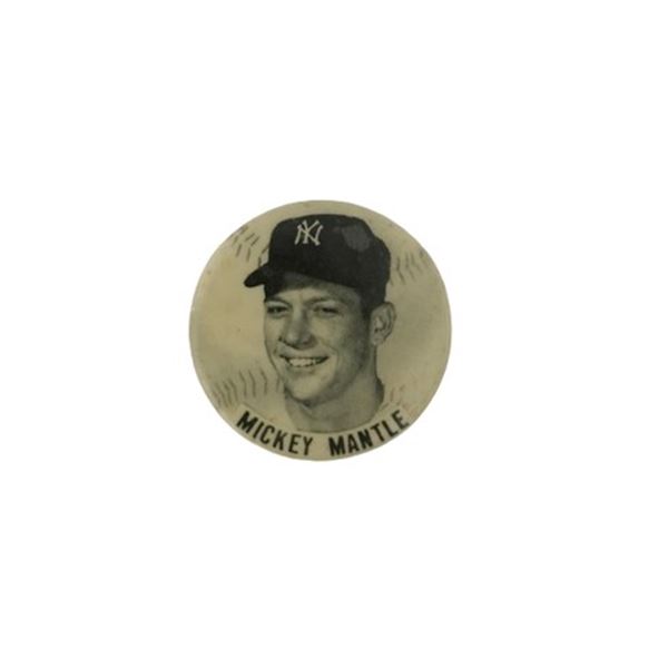 1950s rare Mickey Mantle pin
