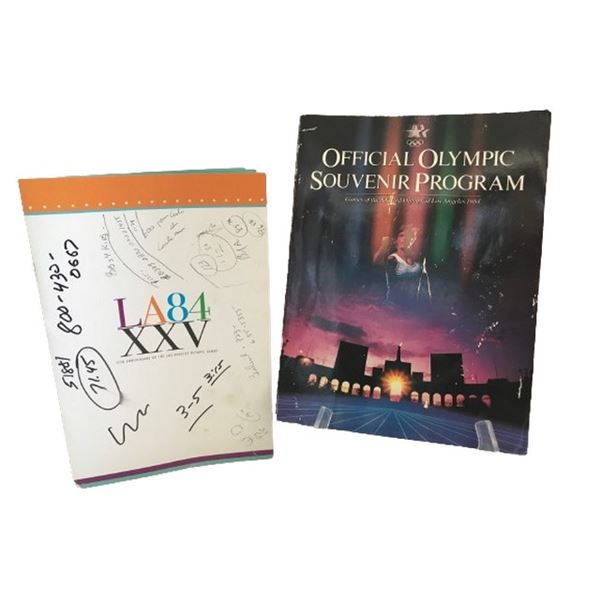 1984 Olympic souvenir programs