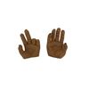 Image 2 : Team America Prototype Puppet Male Hands Movie Props