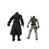 Image 2 : Resident Evil 2 Video Game T-00 "Mr. X" and Chris Redfield action figures