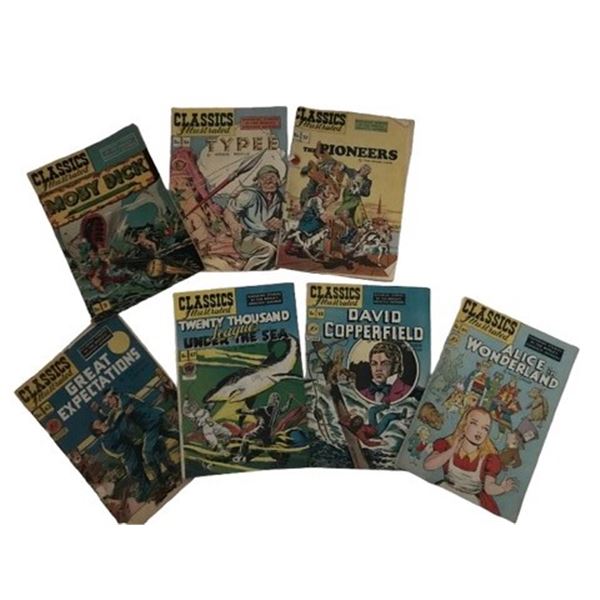 Vintage Classics Illustrated Comic Collection – 1940s Editions