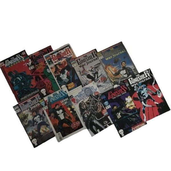 The Punisher Comic Collection – 1990s Marvel Action Lot