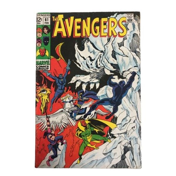 1969 Avengers #61 Comic
