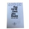 Image 2 : "They Call Me Coach” by John Wooden Signed Book