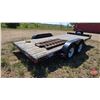 Image 5 : Flatdeck Trailer : 2014 Double A Charger Trailer : 16ft : Model ECH77