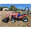 Image 2 : TRACTOR : Massey Ferguson GC2300 w/FEL