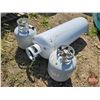 Image 1 : Propane Tanks (3): 100LB & 20LB (2)