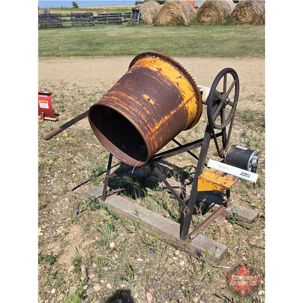 Cement Mixer (Untested / Needs Cord) (48"H)