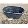 Image 2 : Stock Tank (21"H x 52"W x 36"D) + 3 Feed Bowls