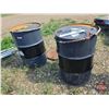 Image 1 : Oil Drums (2) with Lid Clasps