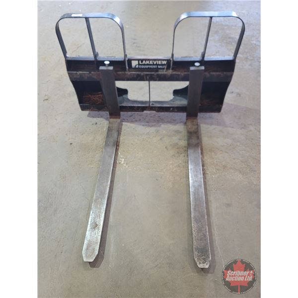 SKID STEER Forks : LAKEVIEW Equipment (48")