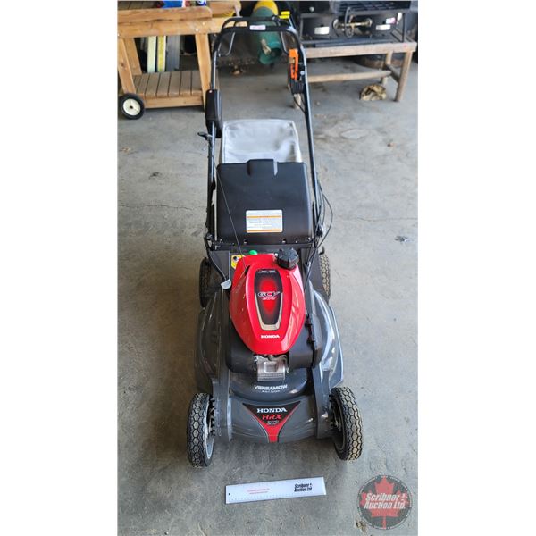Self Propelled Lawn Mower : Honda HRX217 : Electric Start GCV200