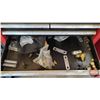Image 11 : Craftsman Top & Bottom Rolling Tool Box w/CONTENTS! (Incl. Wrenches; Small Shop Supplies; Electrical
