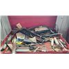 Image 3 : Craftsman Top & Bottom Rolling Tool Box w/CONTENTS! (Incl. Wrenches; Small Shop Supplies; Electrical